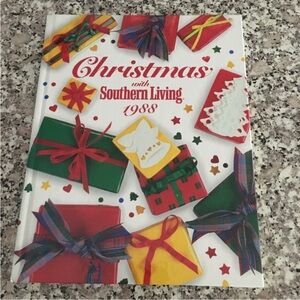 1988 Christmas with Southern Living cookbook craft book hardcover Oxmoor House